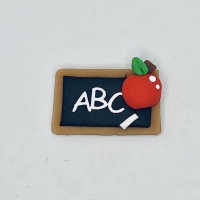 Mini Blackboard with apple