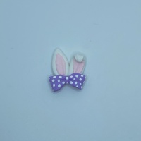 Easter bunny Ears - medium purple